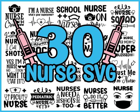 Download Free Nurse Quotes SVG Bundle DXF Files