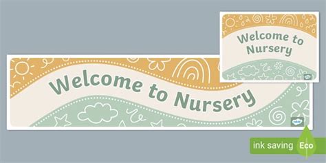 Download Free Nursery Sign Bundle Commercial Use