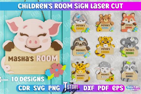 Download Free Nursery Sign Bundle Easy Edite