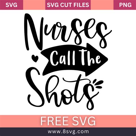 Download Free Nurses Call the Shots | Applique Embroidery DXF Files