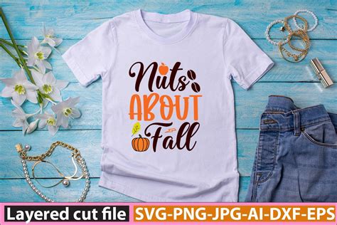 Download Free Nuts about fall SVG Files For Crafts