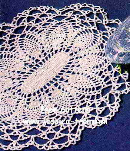 Free Oblong Crochet Doily Patterns