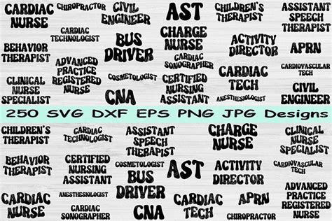 Download Free Occupation Bundle, SVG Files, DXF Files, Cuttable Files Creativefabrica DXF Files