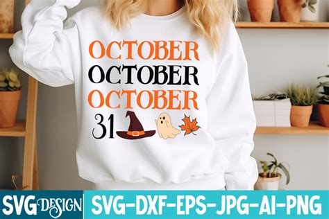 Download Free October 31 SVG Cut File Images