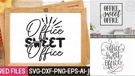 Download Free Office Sweet Office SVG Cut Files Files