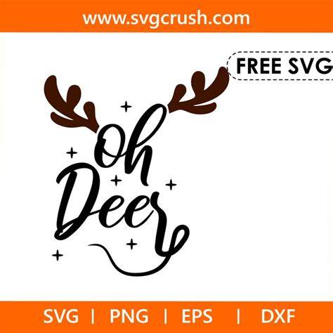 Download Free Oh Deer SVG Files For Crafts