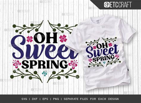 Download Free Oh Sweet Spring SVG Cut File Cricut SVG Free PSD Mockups