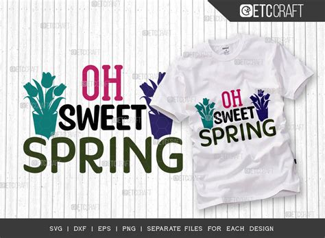 Download Free Oh Sweet Spring SVG Cut File DXF Files