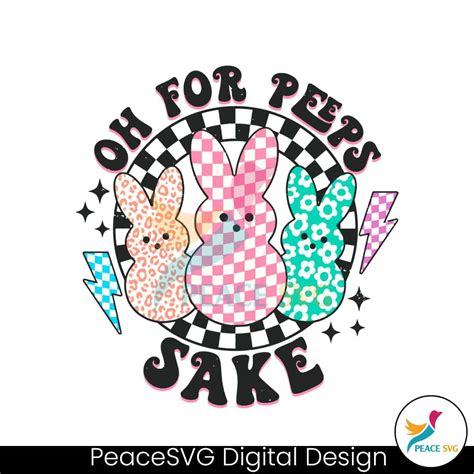 Download Free Oh for peeps sake SVG Files DXF Files