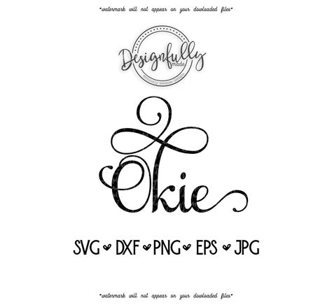 Download Free Okie SVG Cut File for Cricut Machine