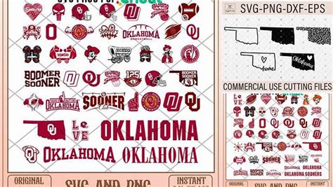 Download Free Oklahoma SVG Bundle Cut Files