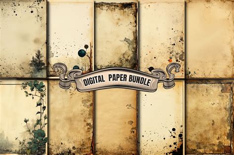 Download Free Old Grunge Paper Textures Digital Paper Crafts