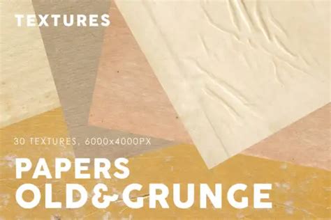 Download Free Old Grunge Paper Textures Digital Paper Printable
