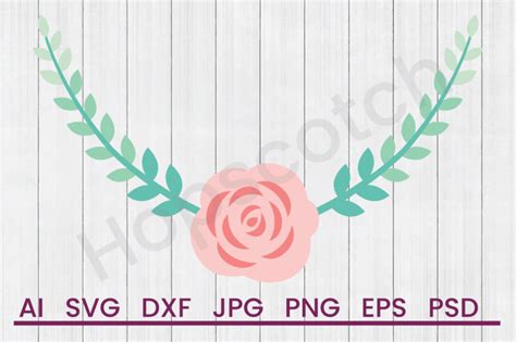 Download Free Ombre Rose - SVG File, DXF File Files Free PSD Mockups