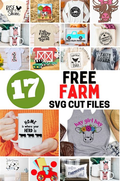 Download Free On The Farm SVG Cut Files