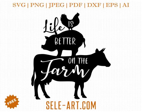Download Free On The Farm SVG Printable