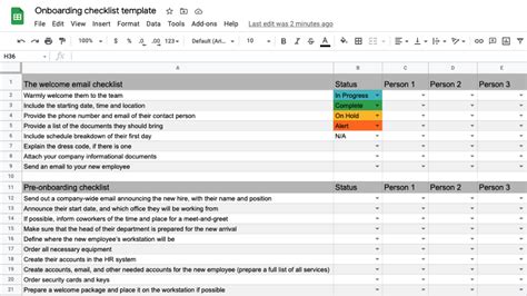 New Hire Checklist Template 18+ Free Word, Excel, PDF Documents