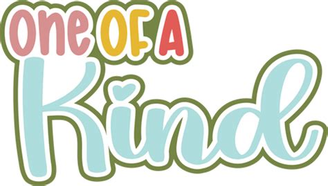 Download Free One Of A Kind SVG Files