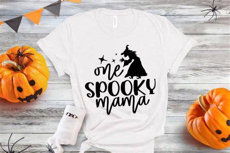 Download Free One Spooky Mama SVG Cut Files