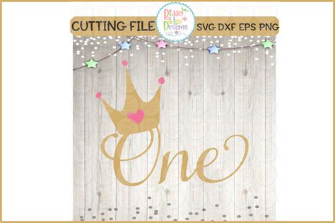 Download Free One crown SVG file Commercial Use DXF Files