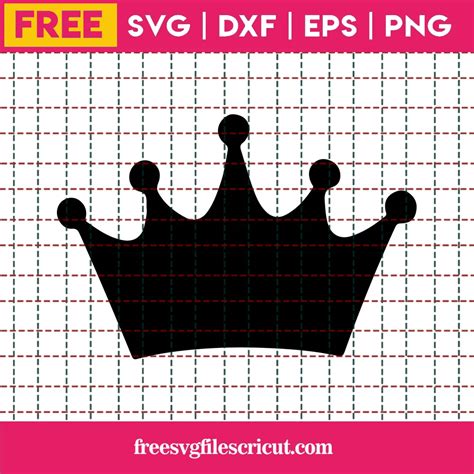 Download Free One crown SVG file Files DXF Files