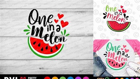 Download Free One in a Melon SVG Files