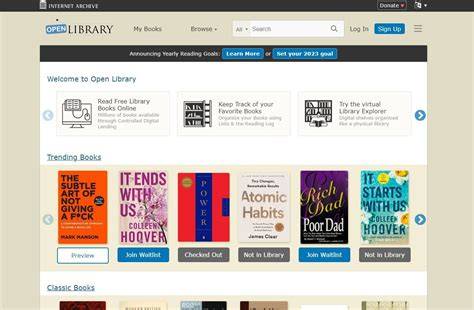 Free Online Books Open Library