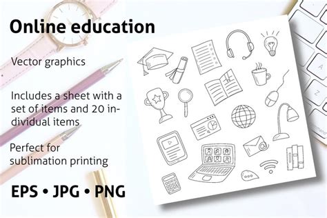 Download Free Online Learning Graduation Set Sublimation Cut Files