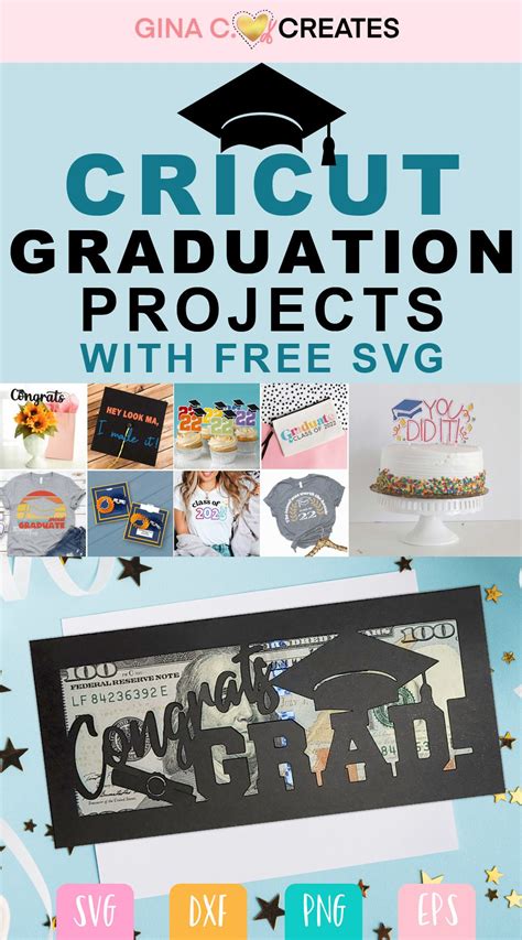 Download Free Online Learning Graduation Set Sublimation Files for Cricut