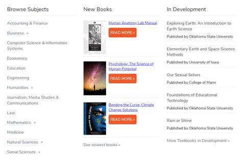 Free Online Textbooks Image