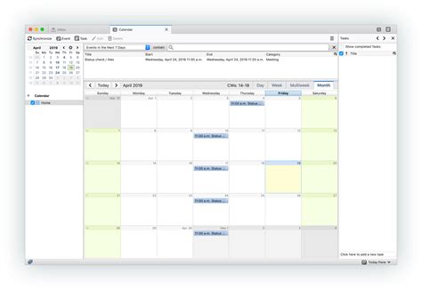 Free Open Source Calendar Server