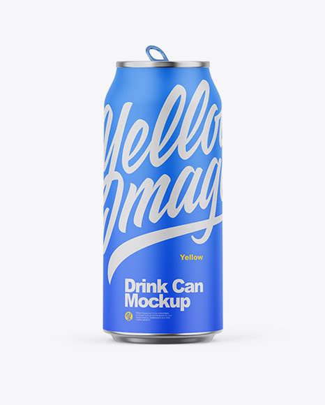 Download Free Opened Metallic Can W/ Matte Finish Mockup PSD Placeit PSD Files