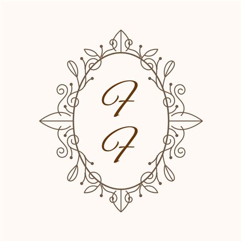 Download Free Oval Monogram Frames | Cut File Files