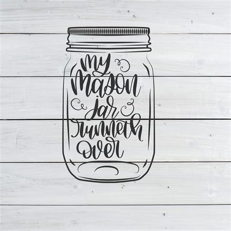 Download Free Over It - Hand Lettered SVG Commercial Use For Crafts