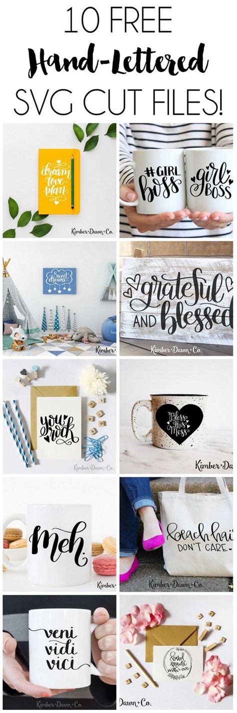 Download Free Over It - Hand Lettered SVG Files For Crafts