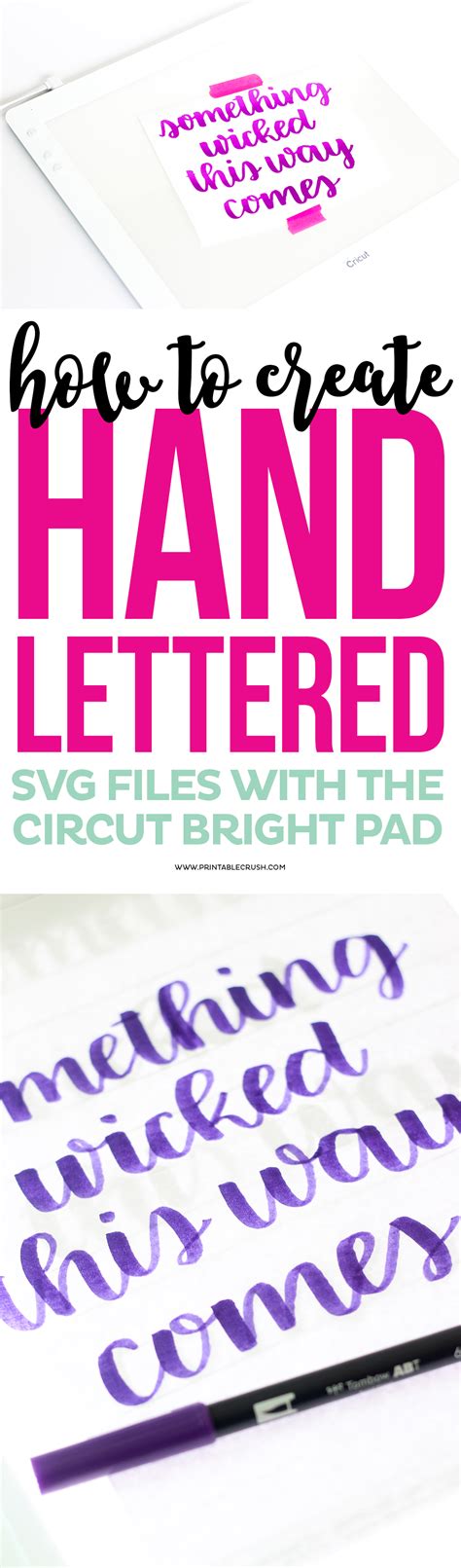 Download Free Over It - Hand Lettered SVG Files for Cricut