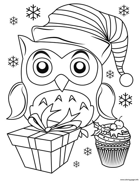 Download Free Owl Be Home For Christmas Printable