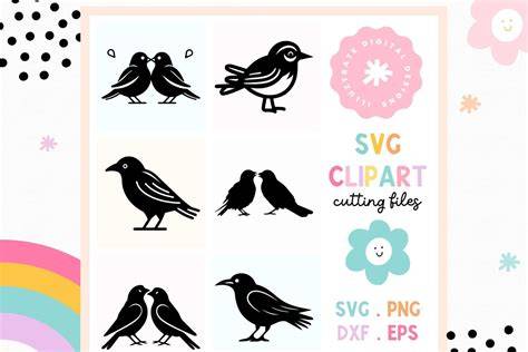 Download Free Owl Bird Tree Hearts Cut File Vector Silhouette For Crafts