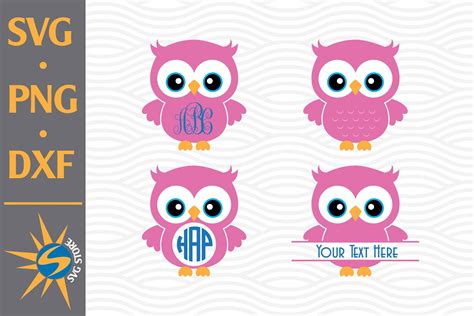 Download Free Owl SVG, PNG, DXF Digital Files Include DXF Files