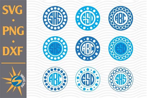Download Free Own Monogram SVG, PNG, DXF Digital Files Include Easy Edite