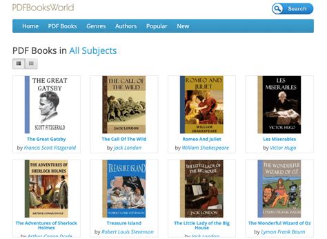 Free PDF Books Online Classics