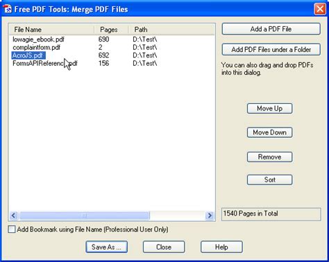 Free PDF Merge Tools Benefits