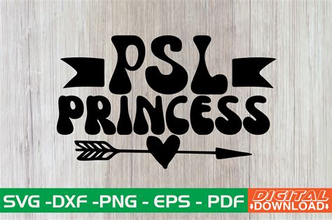 Download Free PSL Princess svg Printable
