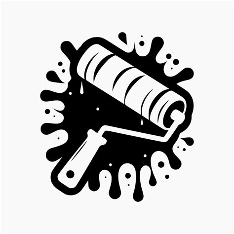 Download Free Paint Roller - SVG File, DXF File SVG Cut Files