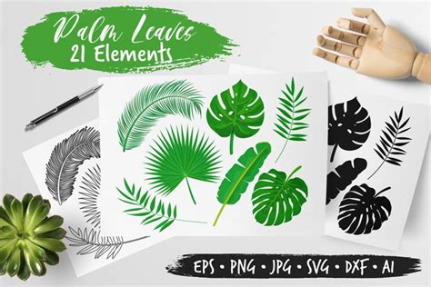 Download Free Palm Leaf Tumber Sublimation DXF Files