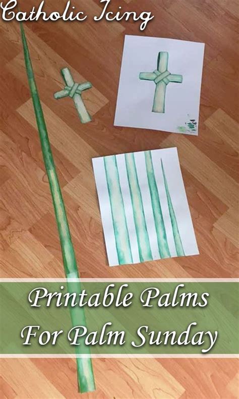 Free Palm Sunday Crafts Printable