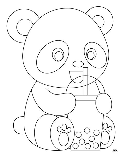 Free Panda Coloring Pages