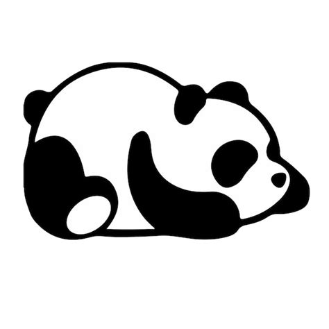 Download Free Panda kid For Silhouette