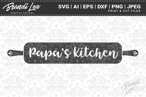 Download Free Papa's Kitchen SVG Cut Files Commercial Use DXF Files