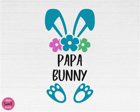 Download Free Papa bunny SVG Files DXF Files